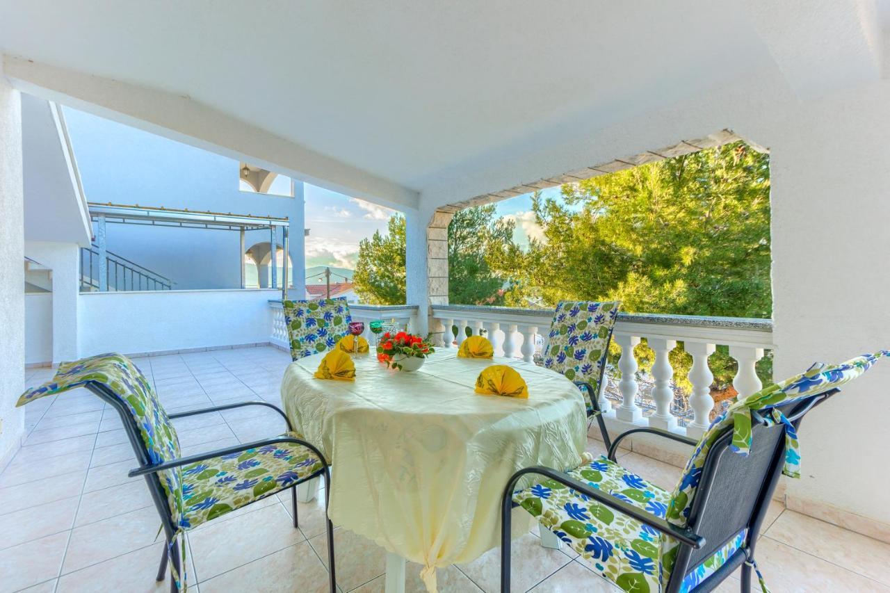 Villa Vittorio Seget Vranjica Bagian luar foto